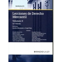 Lecciones de Derecho Mercantil. Vol. II