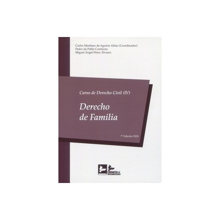 Curso de Derecho Civil IV. Derecho de familia 2024