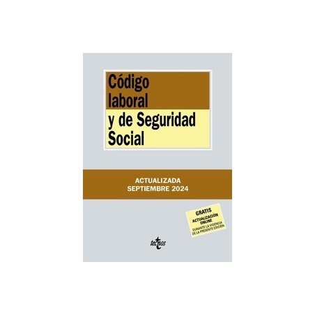 Código laboral y de Seguridad Social 2024 "Gratis Actualización On Line"