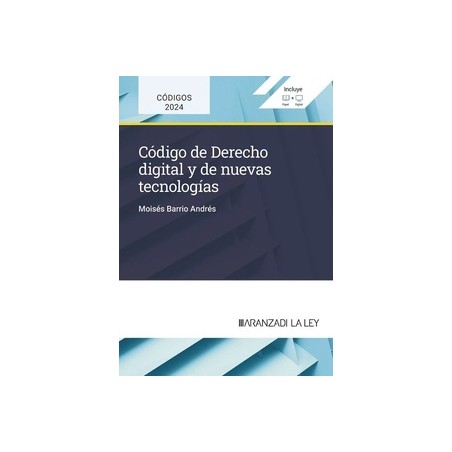 Código de Derecho digital y de nuevas tecnologías 2024 (Papel + Ebook)