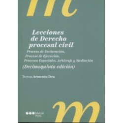 Lecciones de derecho procesal civil. 15º Edición 2024 "Proceso de declaración, proceso de ejecución. Procesos especiales. Proce