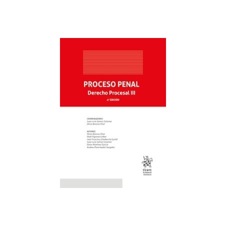 Proceso Penal. Derecho Procesal III