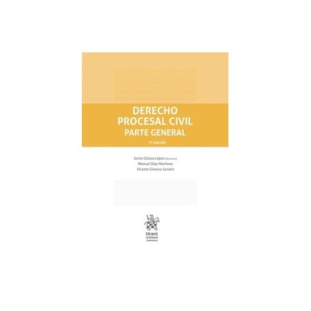 Derecho procesal civil. Parte general 2024