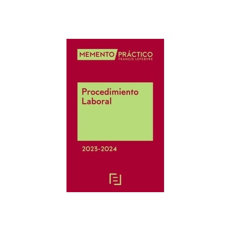 Memento Práctico Procedimiento Laboral 2025-2026 "Próxima Aparición"