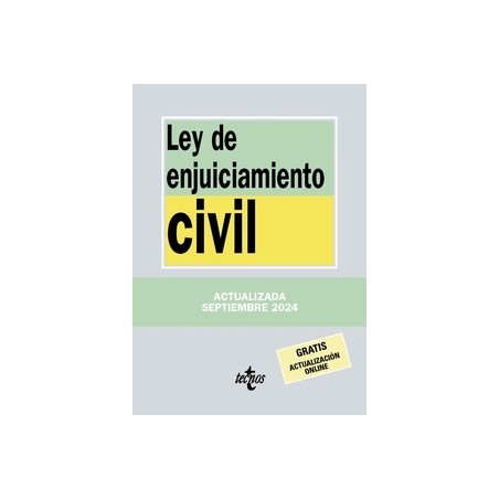 Ley de Enjuiciamiento Civil 2024 "Gratis Actualización On Line"