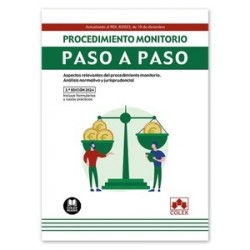 Procedimiento monitorio. Paso a paso "Aspectos relevantes del procedimiento monitorio. Análisis...