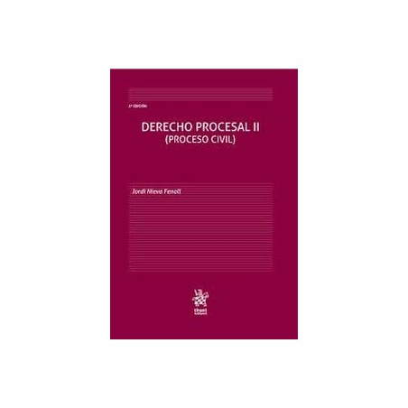 Derecho Procesal II. Proceso Civil 2024