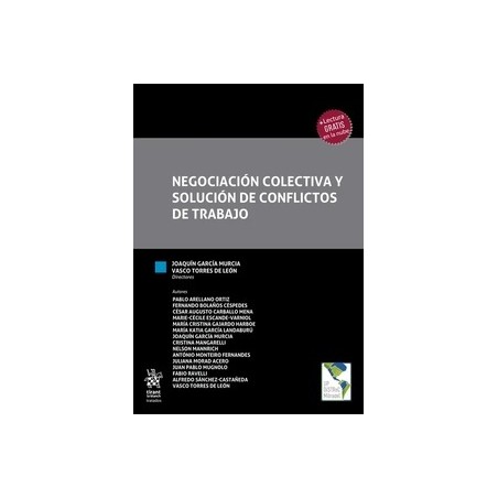 Negociación colectiva y solución de conflictos de trabajo (Papel + Ebook)