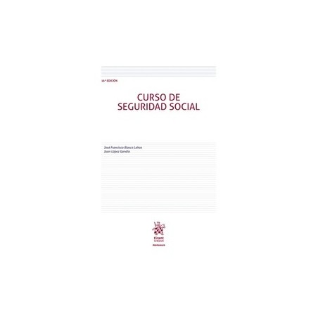 Curso de Seguridad Social 16ª Edición 2024