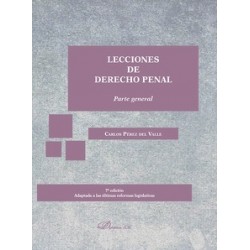 Lecciones de Derecho Penal. Parte general