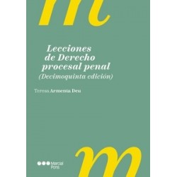 Lecciones de Derecho procesal penal. 15º Edición de 2024