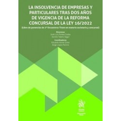 La insolvencia de empresas y particulares tras dos años de vigencia de la reforma concursal de la...