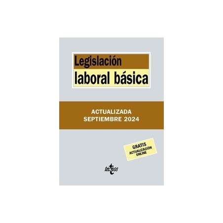 Legislación laboral básica 2024 "Gratis actualización on line"