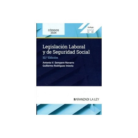 Legislación laboral y de Seguridad Social 2024 (Papel + Ebook)