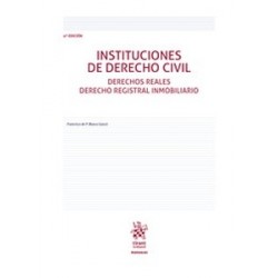 Instituciones de Derecho Civil. Derechos Reales. Derecho Registral Inmobiliario 2022