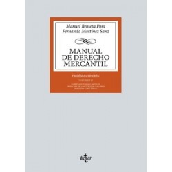 Manual de Derecho Mercantil "Vol. 2. Contratos mercantiles. Derecho de los títulos-valores....