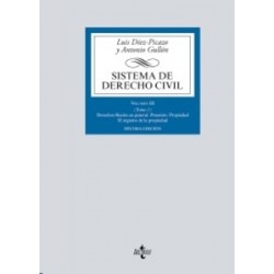 Sistema de Derecho civil. Vol 3. Tomo 1. Derechos Reales en general