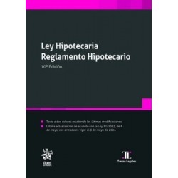 Ley hipotecaria. Reglamento hipotecario 2024 (Papel + Ebook)