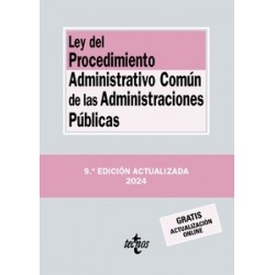 Ley del Procedimiento Administrativo Común de las Administraciones Públicas 2024 "Gratis...