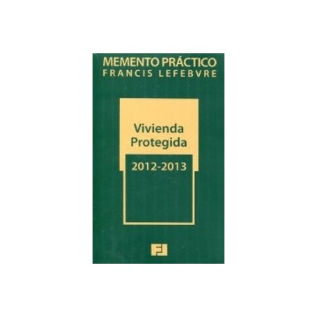 Memento Vivienda Protegida  2012-2013