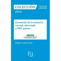 Contenido de la Memoria Normal, Abreviada y Pgc Pymes