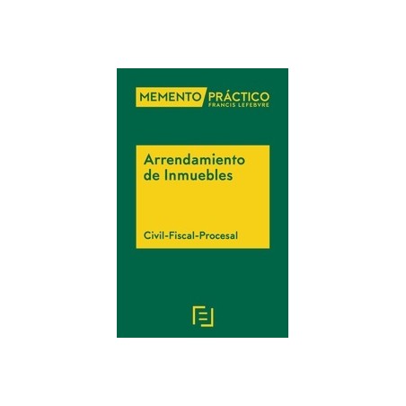 Memento Práctico Arrendamiento de Inmuebles 2024-2025