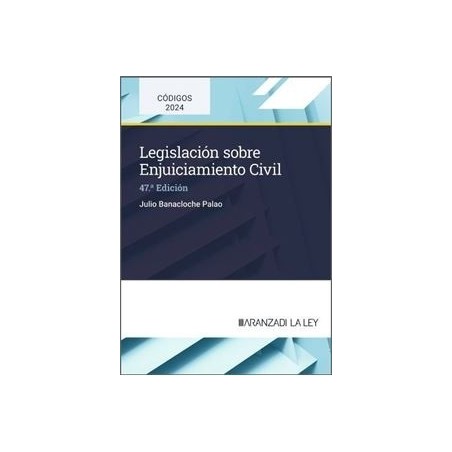 Legislación sobre Enjuiciamiento Civil 2024 (Papel + Ebook)