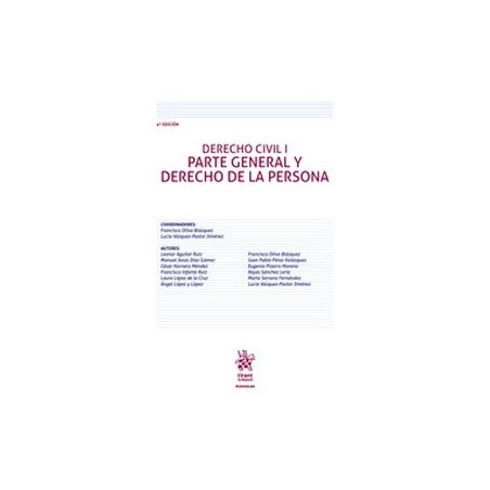 Derecho Civil I Parte General y Derecho de la Persona 2022