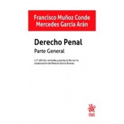 Derecho Penal. Parte general 2022 "revisada y puesta al día con la colaboración de Pastora García...