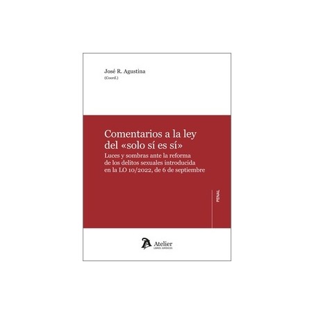 Comentarios a la ley del  solo sí es sí "Luces y sombras ante la reforma de los delitos sexuales introducida en la LO 10/2022"