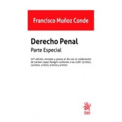 Derecho Penal. Parte Especial "25ª Edición 2023 (Papel + Ebook)"