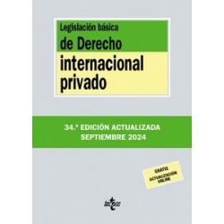 Legislación básica de Derecho Internacional privado 2024 "Gratis Actualización On Line"