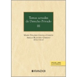 Temas actuales de derecho privado III (Papel + Ebook)