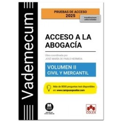 Vademecum Acceso a la abogacía. Volumen II. Parte específica civil-mercantil