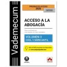 Vademecum Acceso a la abogacía. Volumen II. Parte específica civil-mercantil