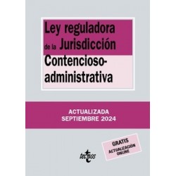 Ley reguladora de la Jurisdicción Contencioso-administrativa 2024 "Gratis actualización on line"