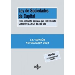 Ley de Sociedades de Capital 2024 "Gratis Actualización On Line"