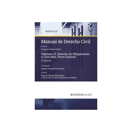 Manual de derecho civil, II. Obligaciones y contratos 2024. Teoría general