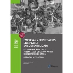 Libro del Instructor. Empresas y empresarios ejemplares en sostenibilidad (Papel + Ebook)