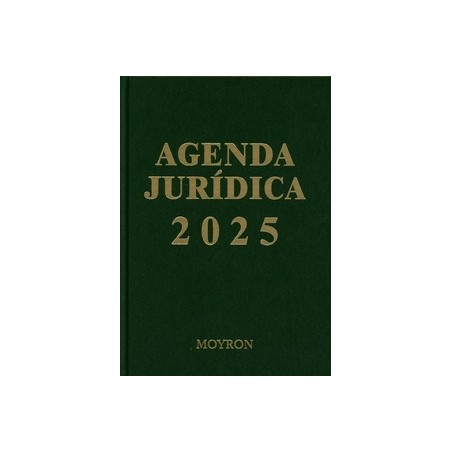 Agenda jurídica Moyron 2025 Verde