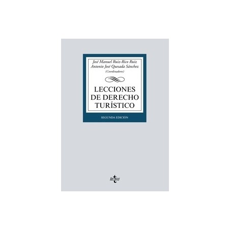 Lecciones de Derecho Turístico