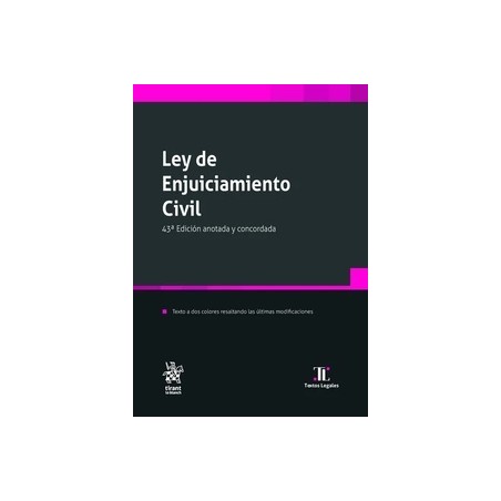 Ley de Enjuiciamiento Civil 2024 (Papel + Ebook)