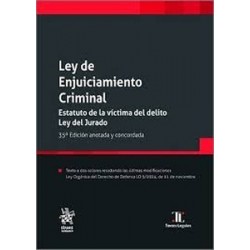 Ley de Enjuiciamiento Criminal. Estatuto de la víctima del delito. Ley del Jurado