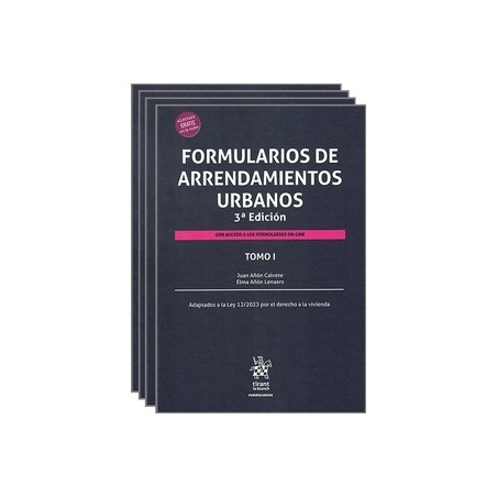 Formularios de Arrendamientos Urbanos 2025 "Adaptados a la Ley 12/2023 por el Derecho a la Vivienda"