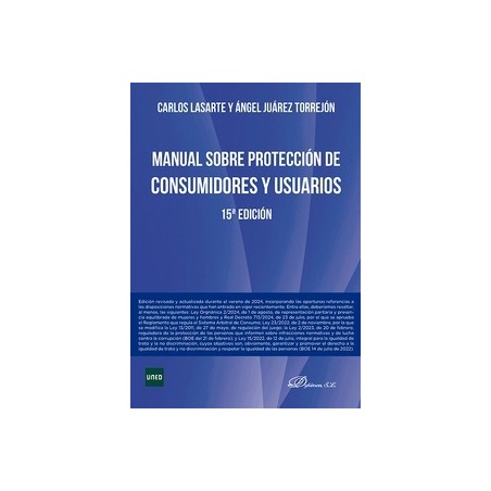 Manual sobre protección de consumidores y usuarios "15º Edición 2025"