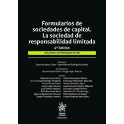 Formularios de sociedades de capital. La sociedad de responsabilidad limitada