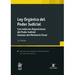 Ley Orgánica del Poder Judicial 2025 "Con todas las disposiciones del Poder Judicial Estatuto del...