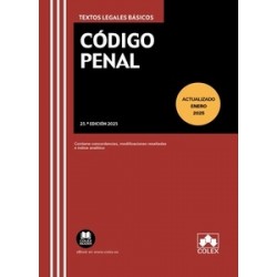 Código penal 2025 "Contiene concordancias, modificaciones resaltadas e índice analítico"