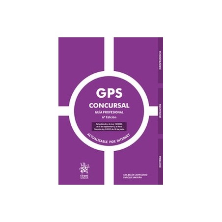 GPS Concursal. Guía Profesional 6ª Edición 2024 (Papel + Ebook)