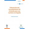 Tributación del arrendamiento de vivienda para uso turístico en España